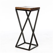 Подставка под цветы напольная Лофт большая тёмная сосная 66-207-TS - фото 57278