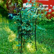 Опора металлическая для садовых растений чёрная 58-913В - фото 57298