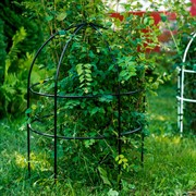 Опора для садовых растений металлическая черная Купол 58-908В - фото 57306