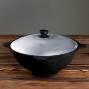 Казан чугунный узбекский 16л - фото 57318