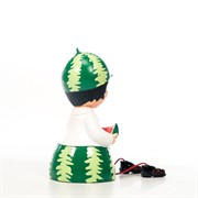 Фигура декоративная Гном садовый Арбуз стеклопластик высота 40см U09027 - фото 57416