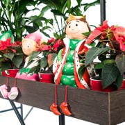 Фигура декоративная Гном Горох для сада стеклопластик высота 39см U09023 - фото 57432