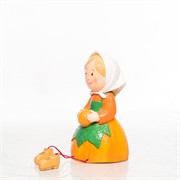 Фигура садовая Гном Дыня декоративный полистоун высота 37см U09030 - фото 57453