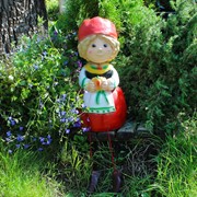 Фигура декоративная Гном Перчик садовы высота 41см U09020 - фото 57466