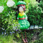 Фигура садовая Гном Петрушка декоративная высота 42см U09026 - фото 57468