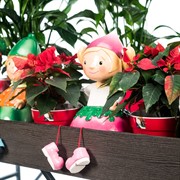 Фигура декоративная Гном Редиска для сада и дома высота 40см U09025 - фото 57484