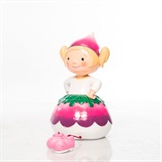 Фигура декоративная Гном Редиска для сада и дома высота 40см U09025 - фото 57485