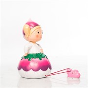 Фигура декоративная Гном Редиска для сада и дома высота 40см U09025 - фото 57490