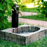 Садовая колонка с поддоном под дерево U09060 - фото 57530 Садовая колонка с поддоном под дерево U09060 - фото 57530