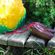 Фигура садовая Гном Астра жёлтая стеклопластик высота 40см U09047 - фото 57539