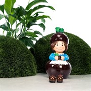 Фигура декоративная Гном садовый Свёкла стеклопластик высота 41см U09028 - фото 57543