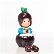 Фигура декоративная Гном садовый Свёкла стеклопластик высота 41см U09028 - фото 57545