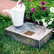 Поддон для умывальника под дерево U09078-Nut - фото 57548