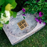 Поддон для умывальника под дерево U09078-Nut - фото 57549