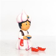 Фигура декоративная Гном Чеснок полистоун высота 43см U09029 - фото 57592