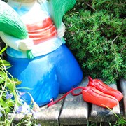 Фигура садовая Гном Укроп стеклопластик высота 41см U09032 - фото 57602