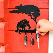 Ключница настенная для прихожей Медведь 701-012 - фото 57691