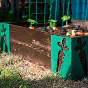 Кронштейн угловой для высоких грядок Морковка 801-013Gr - фото 57693