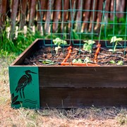 Кронштейн угловой для высоких грядок зелёный Аист 801-012Z - фото 57710