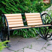 Кресло качалка металлическое садовое Белочки на дереве 301-005 - фото 57723