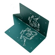 Кронштейн угловой для высоких грядок Лейка 801-006Gr - фото 57728