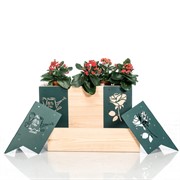 Кронштейн угловой для высоких грядок Лейка 801-006Gr - фото 57729