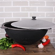 Казан чугунный узбекский 16л - фото 57826