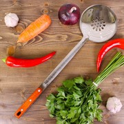 Шумовка 47см из нержавеющей стали - фото 57865