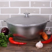 Казан татарский с крышкой 8л - фото 57871