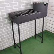 Мангал с печью под казан на 10-12л - фото 57897