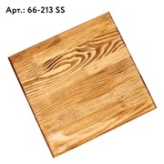 Подставка Лофт под цветы малая 4 полки металл+дерево 66-213-SS - фото 58061