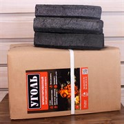 Уголь брикетированный 10кг - фото 58189