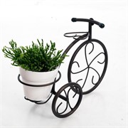 Подставка для цветов на подоконник Велосипед 41-042Br - фото 58226