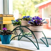 Подставка для цветов на подоконник Стрекоза под 3 кашпо 41-953Gr - фото 58232
