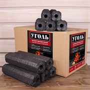 Уголь брикетированный 10кг - фото 58252