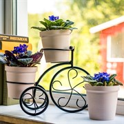 Подставка для цветов на подоконник Велосипед под два кашпо 41-041B - фото 58261