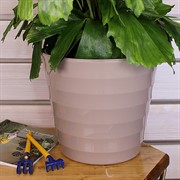 Горшок Лаура 9л фраппе - фото 58269