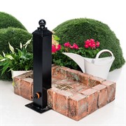 Умывальник колонка садовая с поддоном под камень U09159 - фото 58273