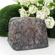 Камень для маскировки садовых коммуникаций декоративный тёмный U09179 - фото 58381