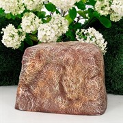 Камень для маскировки садовых коммуникаций декоративный тёмный U09179 - фото 58384