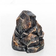 Декоративный камень для маскировки садовых коммуникаций Скала тёмная U09184 - фото 58389