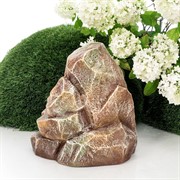 Декоративный камень для маскировки садовых коммуникаций Скала тёмная U09184 - фото 58391