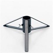 Подставка для ёлки металлическая Пирамида чёрная 200-25B - фото 58402