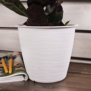 Кашпо ФУРУ 2,8л белый - фото 58596