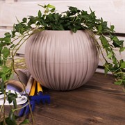 Кашпо Сфера 1,7л фраппе - фото 58606