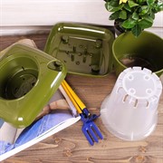 Кашпо Фэшн 3,5л зеленый - фото 58645