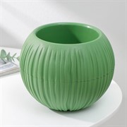 Кашпо Сфера 1,7л нефрит - фото 58655