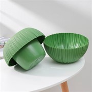 Кашпо Сфера 1,7л нефрит - фото 58656