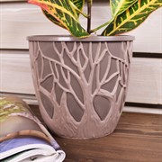 Кашпо Форест 3,5л фраппе-мокачино - фото 58659