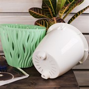 Кашпо Вдохновение 5,7л мята - фото 58685